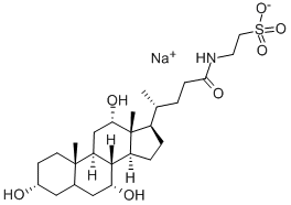 Sodium 2-[(3a,7a,12a-trihydroxy-24-oxo-5beta-cholan-24-yl)amino]ethanesulfonate(145-42-6)